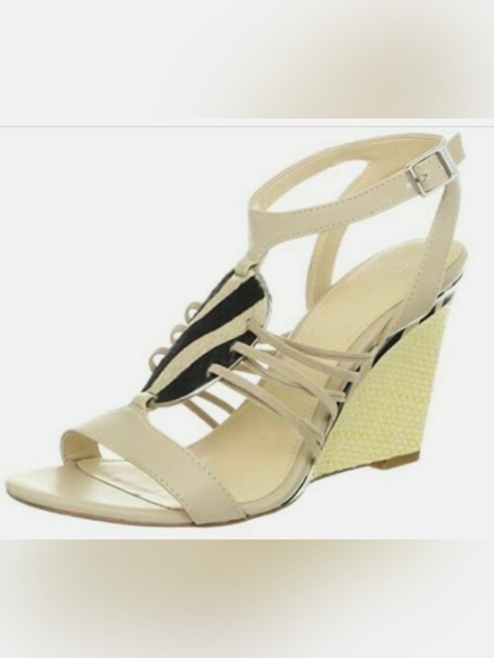 Calvin Klein MARION SHINY S NAPA Women’s Sandals Dress Shoes Size 10